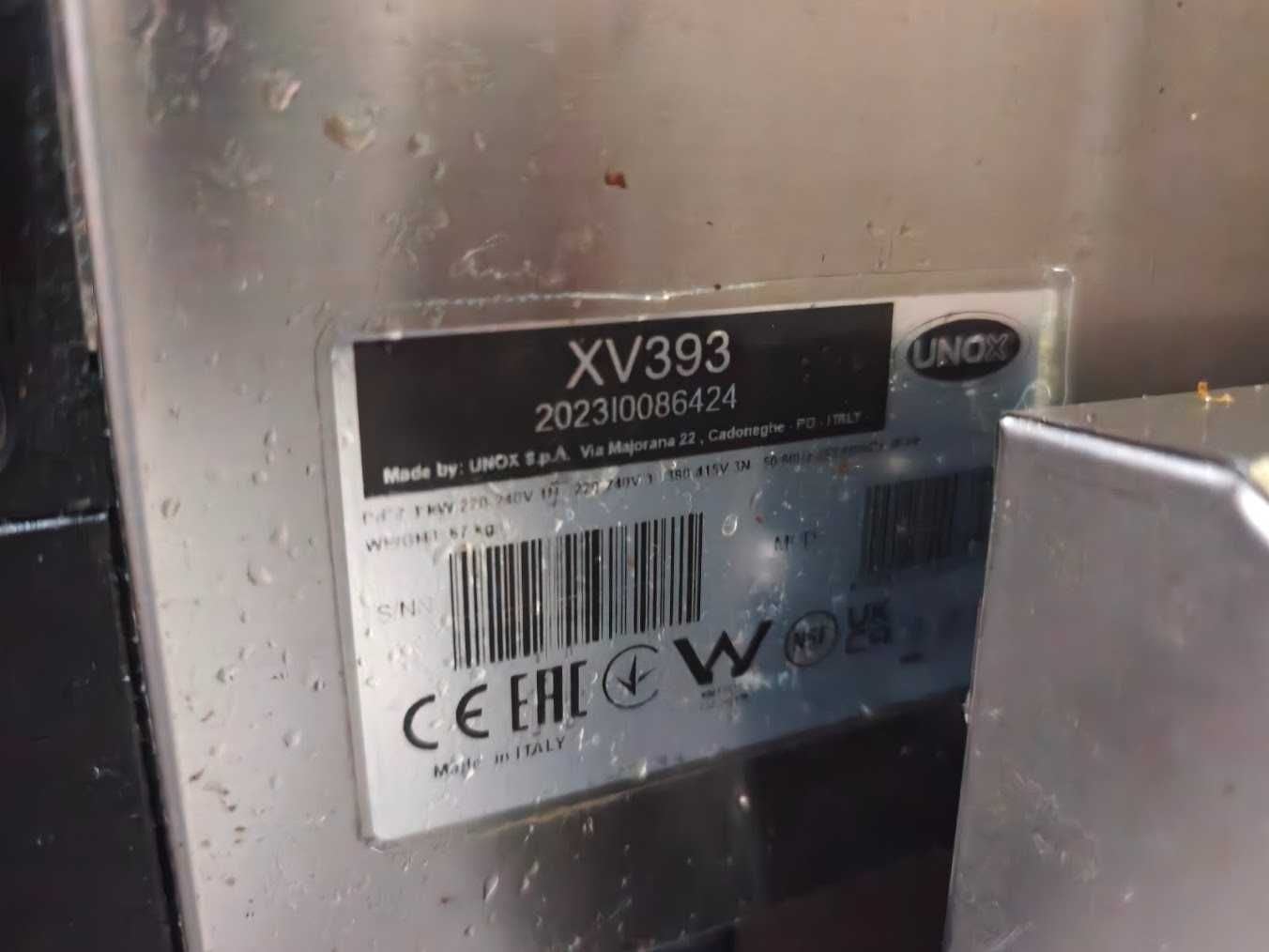 Piec konwekcyjno-parowy UNOX XV393 5xGN 2023 + podstawa - obrazek 2