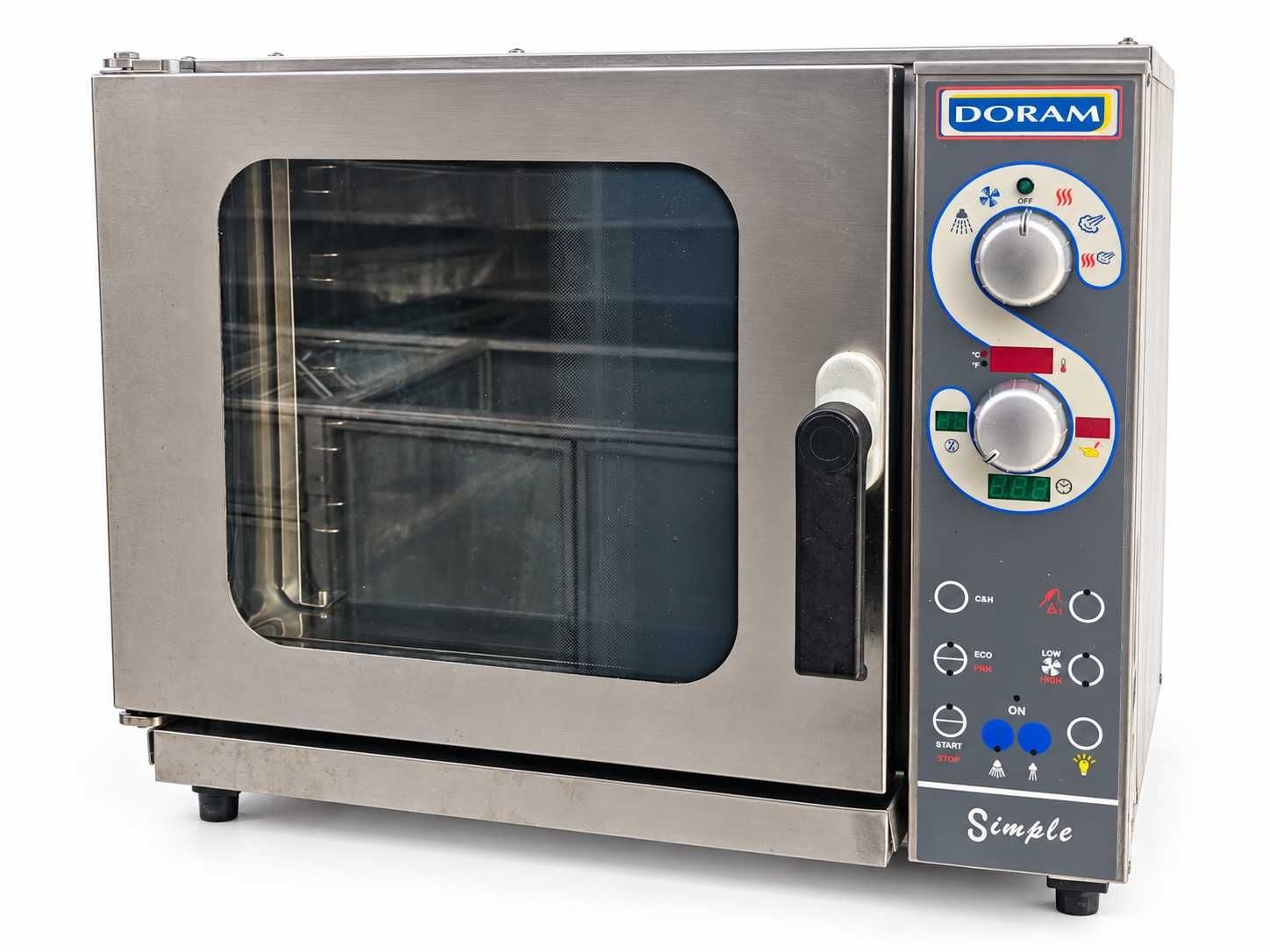 Piec konwekcyjno-parowy DORAM Inoxtrend 5xGN 1/1 6 kW zadbany, niewielke gabaryty
