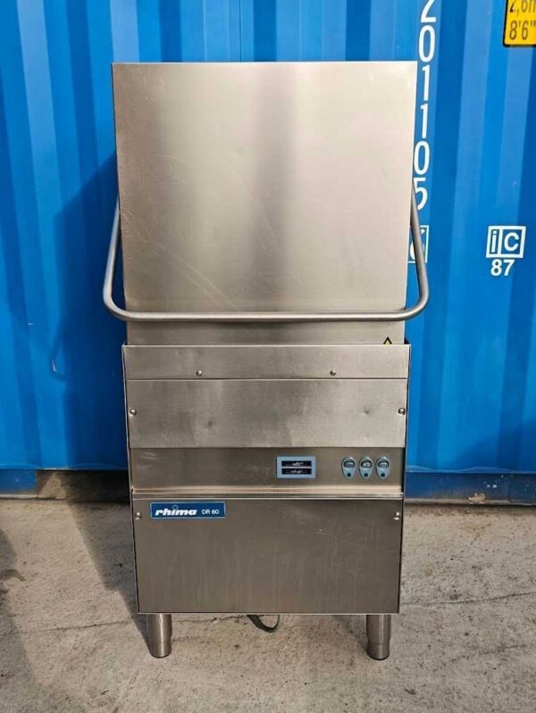 Zmywarka kapturowa wyparzarka RHIMA DR60 50x50 po serwisie