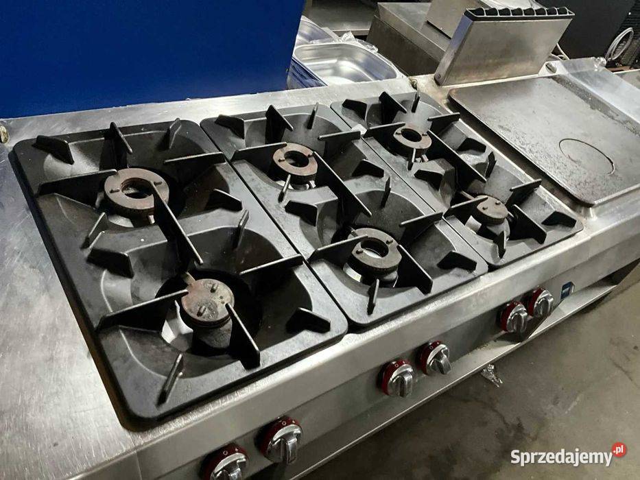 Ciąg kuchenny Angelo Po 280 cm - 6 palników + Solid Top - obrazek 5