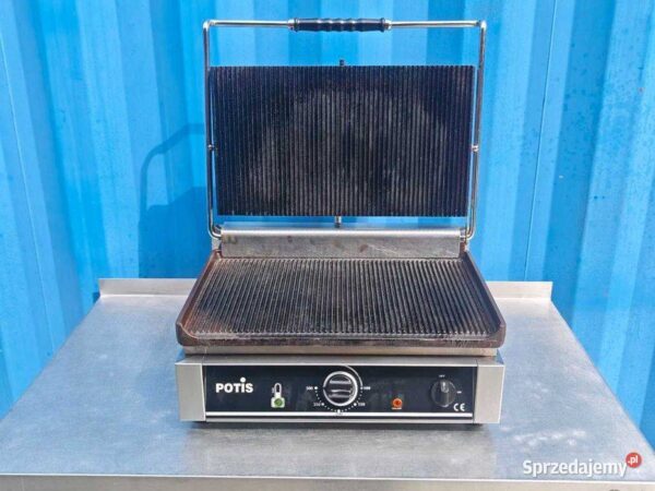 Grill kontaktowy POTIS 50cm 3 kW ryflowany