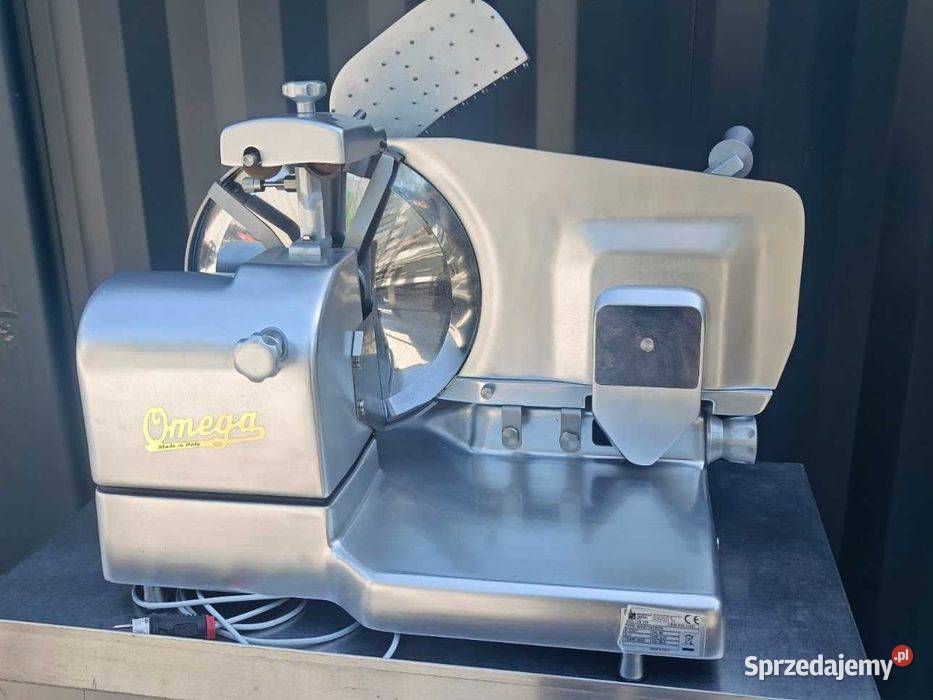 Krajalnica Omega VS 370 do wędlin sera mięsa Made in Italy - obrazek 8