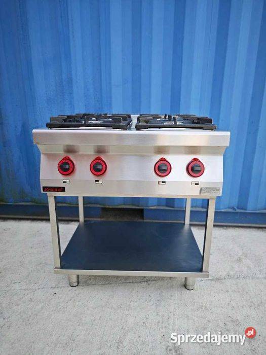Kuchnia gazowa Kromet 700 4-palnikowa 24 kW po regeneracji - obrazek 3