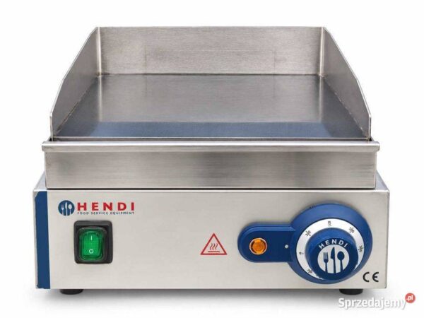 Płyta grillowa gładka Hendi 203125 2 kW - jak nowa