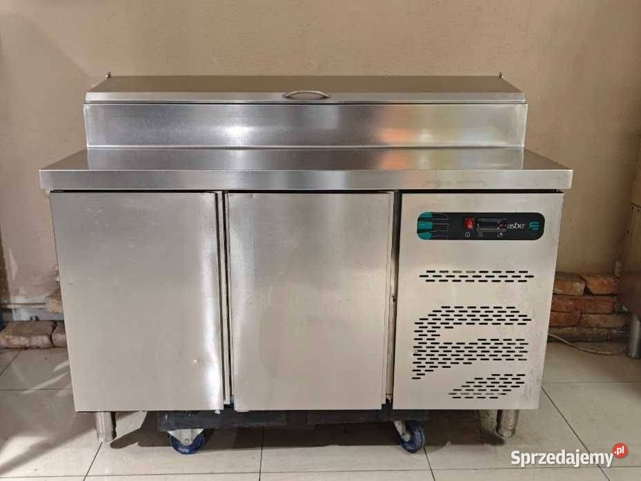 Stół chłodniczy do pizzy/kebaba ASBER ETPZ-135 2D 700mm GN1/1 - obrazek 5