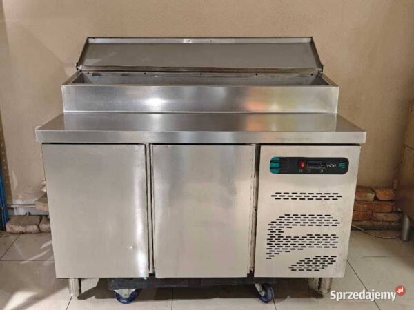 Stół chłodniczy do pizzy/kebaba ASBER ETPZ-135 2D 700mm GN1/1