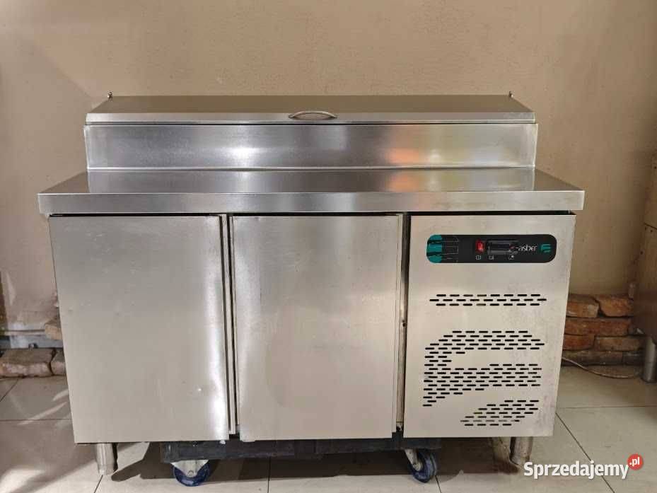 Stół chłodniczy do pizzy/kebaba ASBER ETPZ-135 2D 700mm GN1/1 - obrazek 4