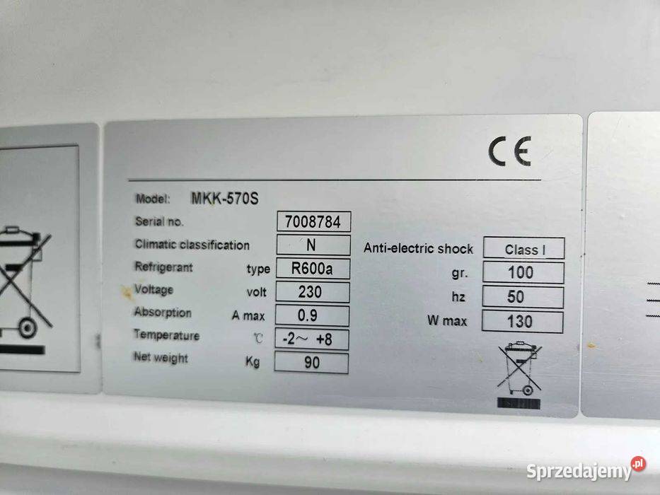 Szafa chłodnicza Maxxfrost MKK-570S INOX - po przeglądzie, gwarancja - obrazek 3