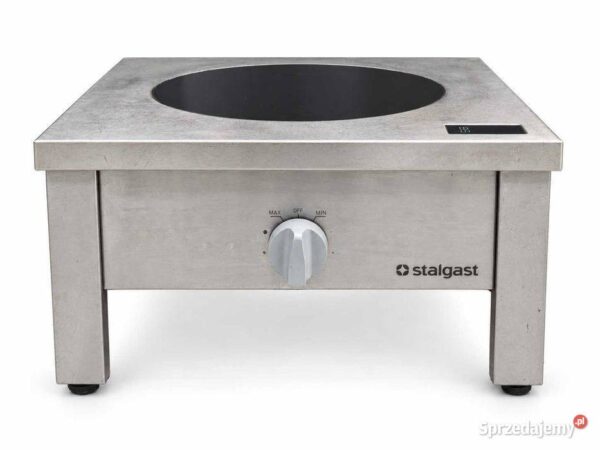 Taboret indukcyjny Stalgast 8 kW 400 V - do dużych garnków,